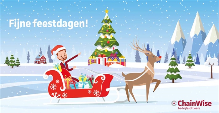 Fijne feestdagen en een succesvol nieuwjaar!