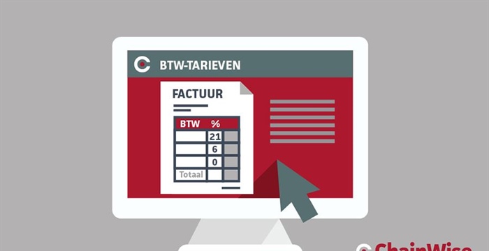 Verschillende btw-tarieven tonen op factuur