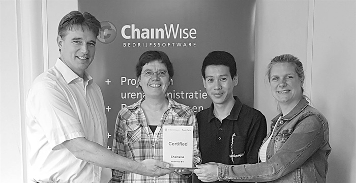 ChainWise is Twinfield gecertificeerd!
